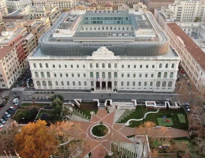 Roma, Palazzo Dante. Sede dell'Intelligence italiana