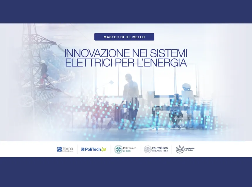 Master di II livello in “Innovazione nei sistemi elettrici per l’energia”